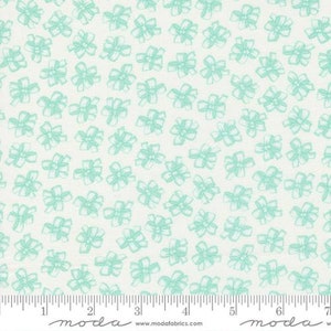 Lighthearted - Cream Ribbons - By Camille Roskelley For Moda Fabrics - Sold By The Yard Cut Continuous - In Stock Ships Today