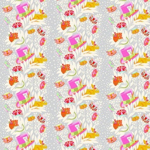 Besties by Tula Pink for Free Spirit Fabrics Half Yard Bundle cats