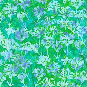 Meadow Fresh Batiks - SRK-21757-235 HYACINTH - By Artisan Batiks For Robert Kaufman Fabrics - Sold by the Yard Cut Continuous - Ships Today