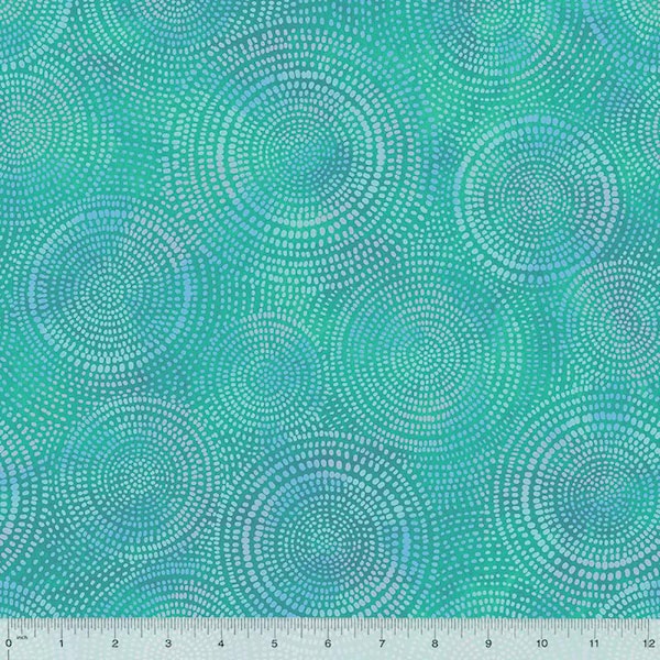 Radiance Basics 108" Wideback - Cyan - by Whistler Studios for Windham Fabrics - Sold by Yard Cut Continuous - In Stock Ships Today