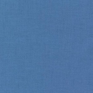 Kona Cotton - Delft K001-1101 - by Robert Kaufman - Sold by the Yard and Cut Continuous - In Stock and Ships Today