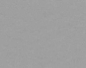 Kona Cotton - Overcast K001-854 - by Robert Kaufman- Sold by the Yard and Cut Continuous - In Stock and Ships Today