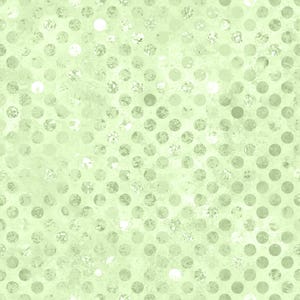 May include: A light mint green background featuring a repeating pattern of circular dots. Each dot displays a distressed, textured finish with varying shades of green and white, creating a weathered appearance across the entire surface.