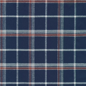 Niseko Flannel Plaids - Navy Plaid - By Robert Kaufman Fabrics - Sold by the Yard and Cut Continuous - In Stock and Ships Today