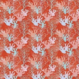Under The Sea - Coral Reef - By Skyline Studio For Benartex Fabrics - Sold By The Yard Cut Continuous - In Stock Ships Today