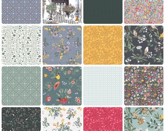Plentiful - Fat Quarter 16pc/bundle - By Katarina Roccella For Art Gallery Fabrics - Sold By The Bundle - In Stock Ships Today