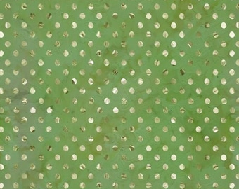 Holly Woods - Matcha Shaded Dots - by Cathy Walters for Studio E Fabrics - Sold By The Continuous Yard - Ships Today