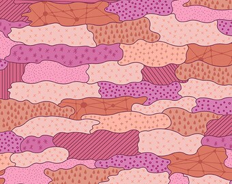 Skygazing: Quilted Cloud in Cotton Candy Skygazing: Quilted Cloud in Cotton Candy