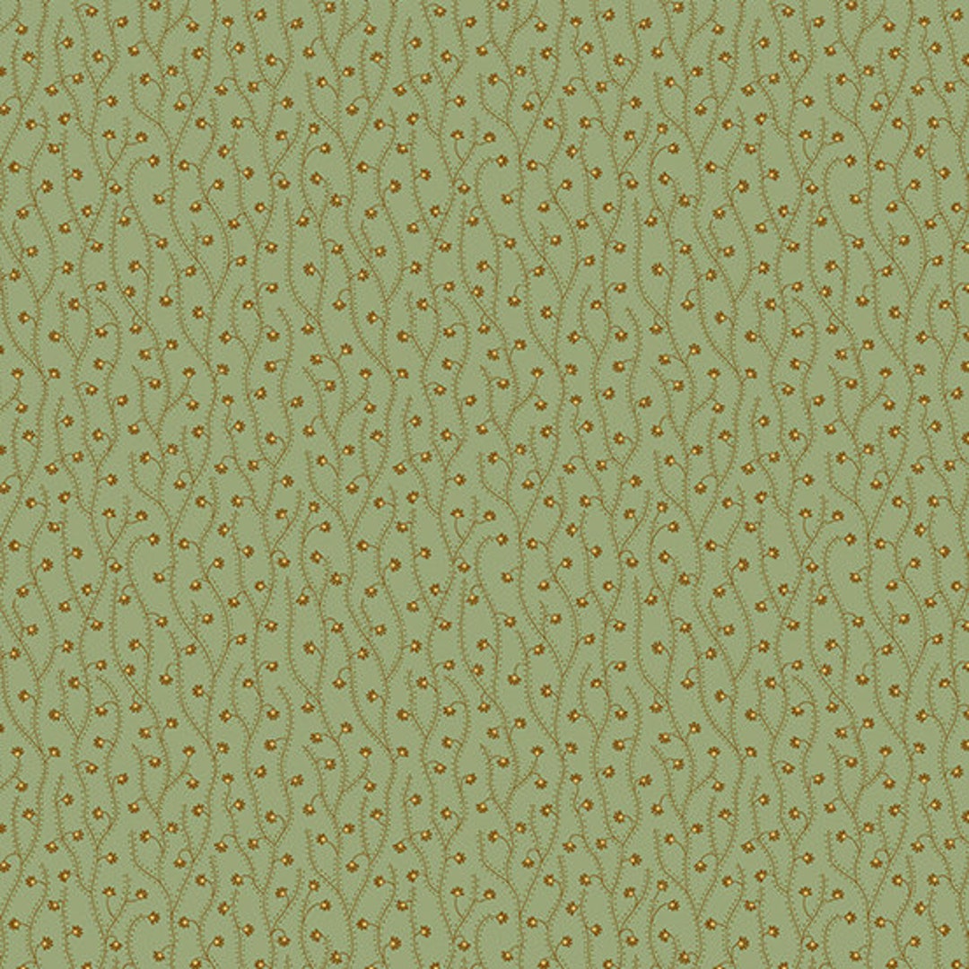 Practical Magic Bay Leaf Sprouts by Edyta Sitar for Andover Fabrics ...