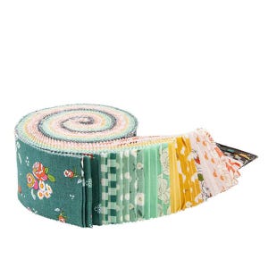 Sunsetridge - Jelly Roll 40pc/bundle - By Minki Kim For Riley Blake Designs - Sold By The Bundle - In Stock And Ships Today