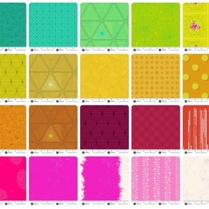 40 - Charm-pakket: 42 st/bundel - van Giucy Giuce For Andover Fabrics - Verkocht per verpakking - Op voorraad, vandaag verzonden