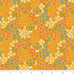 Sunkissed - Fields Of Gold - By Amicreative For Phoebe Fabrics - Sold By Yard And Cut Continuous - Ships Today
