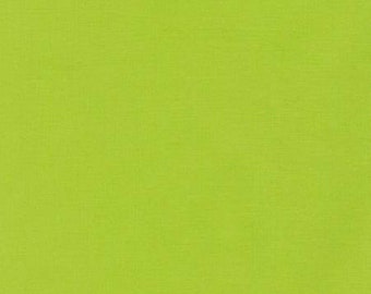 Kona Cotton - Chartreuse K001-1072 - by Robert Kaufman - Sold by the Yard and Cut Continuous - In Stock and Ships Today