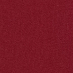 May include: A solid, deep red fabric with a subtle texture. The fabric is smooth and even in color.