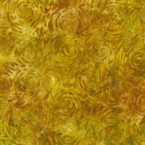 Celestial - Curry Swirls - By Artisan Batiks For Robert Kaufman Fabrics - Sold By The Yard - In Stock Ships Today
