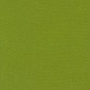 Kona Cotton - Peridot K001-317 - by Robert Kaufman - Sold by the Yard and Cut Continuous - In Stock and Ships Today