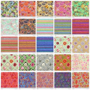 Vintage - Fat Quarter 30 Stück / Bündel - Von The Kaffe Fassett Collective Für FreeSpirit Fabrics - Verkauft im Bundle - Versand heute