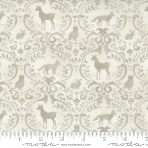 Effie's Woods Woodland Damask in Cloud Effie's Woods Woodland Damask in Cloud