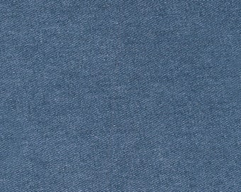 Denim índigo de 283 g/m² (142 cm) - Lavado índigo - De House Of Denim para Robert Kaufman Fabrics - Se vende cortado a medida - En stock y se envía hoy mismo