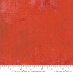 Grunge - Rooi, 30150 428 - By Basic Grey for Moda Grunge - Sold by the Yard and Cut Continuous - In Stock and Ships Today