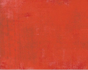 Grunge - Rooi, 30150 428 - By Basic Grey for Moda Grunge - Sold by the Yard and Cut Continuous - In Stock and Ships Today
