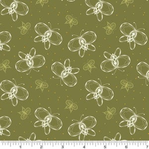 Sunkissed - Fresh Grass - By Amicreative For Phoebe Fabrics - Sold By Yard And Cut Continuous - Ships Today