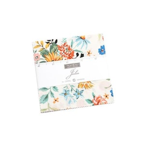 Julia - Charm Pack 42pc/bundle - By Crystal Manning For Moda Fabrics - Sold By The Bundle - In Stock Ships Today