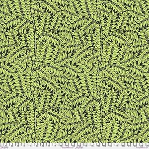 Kaffe x Morris And Co - Black Branches - By Kaffe Fassett x The Original Morris & Co For FreeSpirit Fabrics - Sold By Yard In Stock