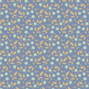 Sunday Brunch - Blue Tipsy - By Tone Finnanger For Tilda - Sold By The Continuous Yard - In Stock And Ships Today!