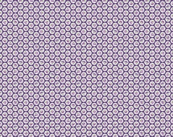 Lilac Garden - Purple Floral Spots - By Deborah Edwards For Northcott Fabrics - Sold By Continuous Yard - In Stock Ships Today