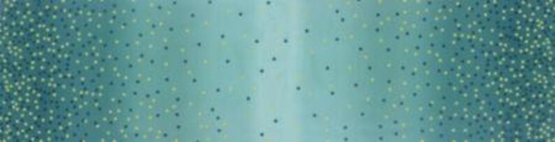 Moda Ombre Confetti Metallic Lagoon Fabric Sold by the Yard and cut Continuous