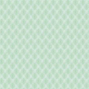 May include: A seamless pattern featuring a repeating design of stylized, light green starburst shapes on a pale green background. The pattern has a subtle, textured appearance, creating a delicate and uniform design.