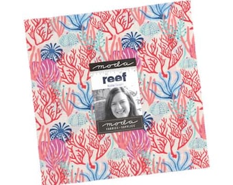 Reef - Layer Cake 42pc/bundle - by Kate Spain for Moda Fabrics - Sold By The Bundle - In Stock And Ships Today