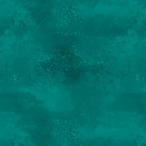 May include: A solid teal-colored fabric featuring a textured, mottled surface pattern with subtle variations in shade, creating a deep, layered appearance across the entire material with no other visible features or distinct design elements.
