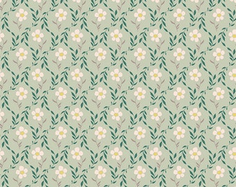 Harmony - Sage Bloom - By Melissa Lee For Riley Blake Designs - Sold By The Yard Cut Continuous - In Stock Ships Today