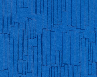 Kept - Blue Lines - Von Carolyn Friedlander Für Robert Kaufman Fabrics - Verkauft Massenware und Schnitt fortlaufend - Auf Lager! Versand heute