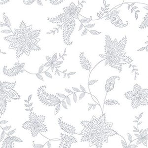 Quilters Flour VI - Lacy Floral - By Henry Glass Co - Sold by Yard and Cut Continuous - In Stock and Ships Today