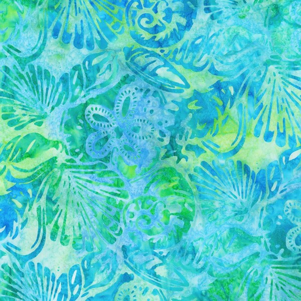 Artisan Batiks: Seashore - Pool Mix - By Robert Kaufman Fabrics - Sold by the Yard and Cut Continuous - In Stock! and Ships Today
