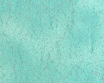 Diamond Dust - Aqua - by Whistler Studios for Windham Fabrics - Sold By The Continuous Yard - In Stock Ships Today!