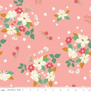 Sweet Acres - Apricot Blush - By Beverly McCullough For Riley Blake Designs - Sold By The Yard - In Stock And Ships Today