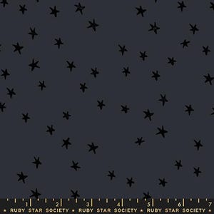 Starry - Charcoal - By Alexia Abegg For Ruby Star Society - Sold By The Continuous Yard - In Stock Ships Today