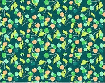 Summersault - Eden Cherry Picking - By Tamara Kate For Windham Fabrics - Sold By The Continuous Yard - In Stock And Ships Today