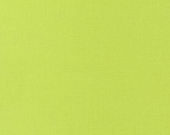 Kona Cotton - Cactus K001-199 - by Robert Kaufman - Sold by the Yard and Cut Continuous - In Stock and Ships Today