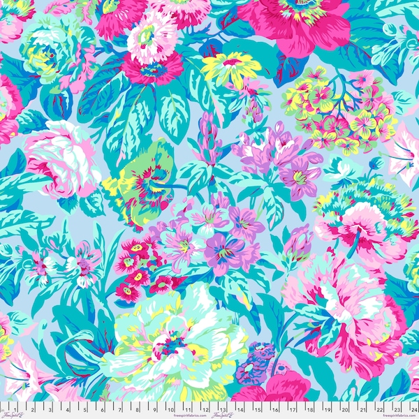 Kaffe Collective 108" Backing February 2026 - Pastel Voluptuous - By The Kaffe Fassett Collective For Free Spirit Fabrics - Ships Today
