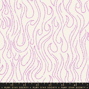 Teddy And The Bears - Rose Flames - By Sarah Watts For Ruby Star Society - Sold By The Continuous Yard - In Stock And Ships Today