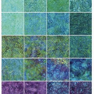 Fossil Finesse - Strip Pack 40pc/bundle - By Island Batiks - Sold By The Bundle - In Stock And Ships Today