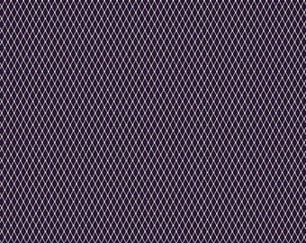 Night Shade - Equinox Fishnet - By Tula Pink For FreeSpirit Fabrics - Sold By Yard - In Stock And Ships Today