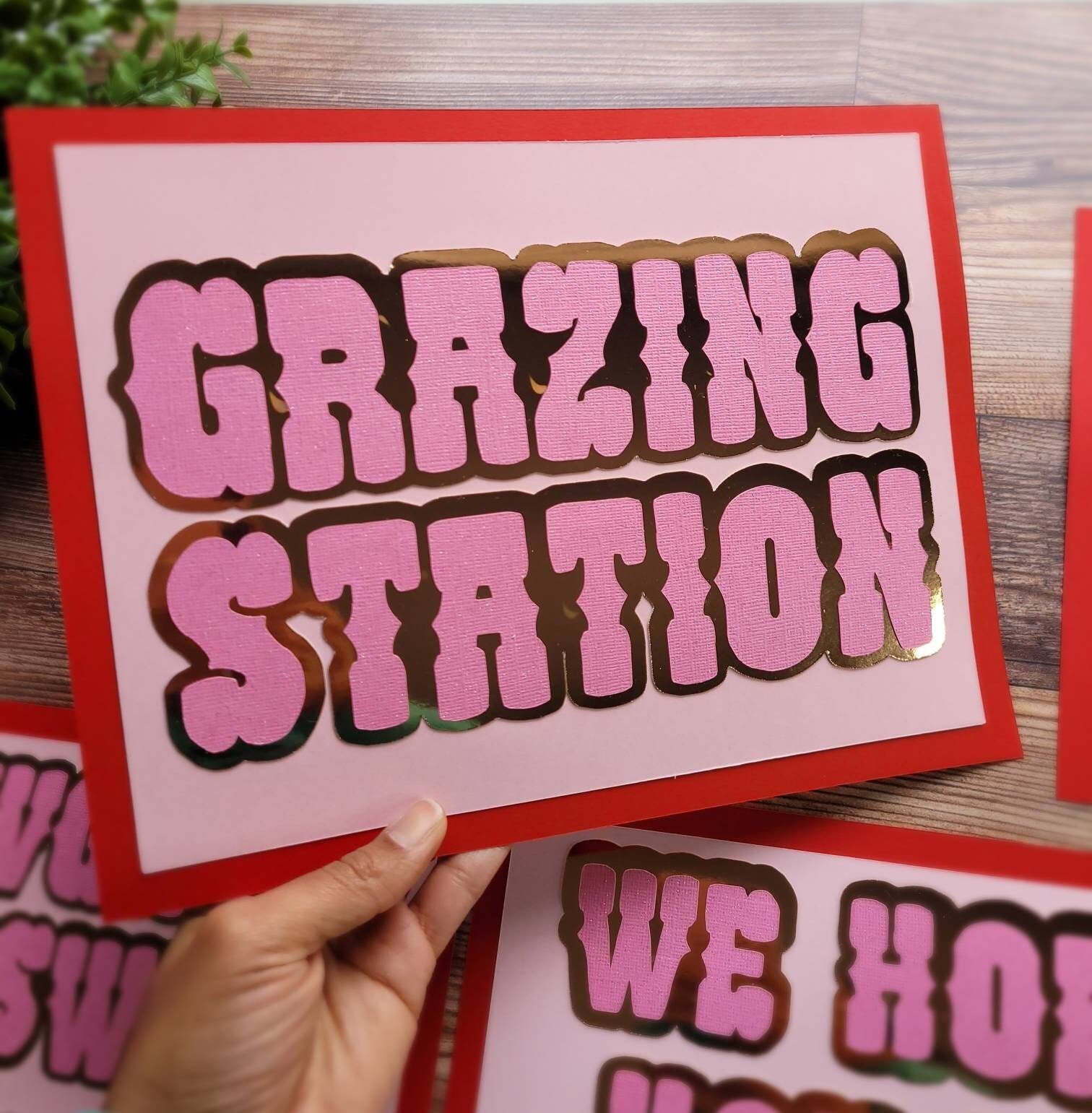 Cowgirl Party Signs | Grazing Station Sign Cowgirl Party Decor | Cowgirl decor | Cowgirl Birthday Decor |Rodeo Table Party Signs Decorations