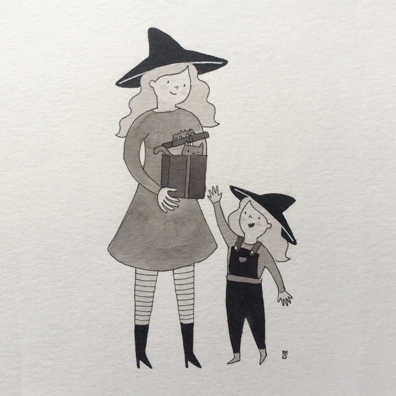 Meagan OBrien Original Art / Inktober: Regalo imagen 1