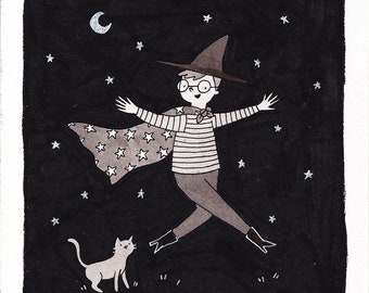 Meagan OBrien Original Art / Inktober: Patrón